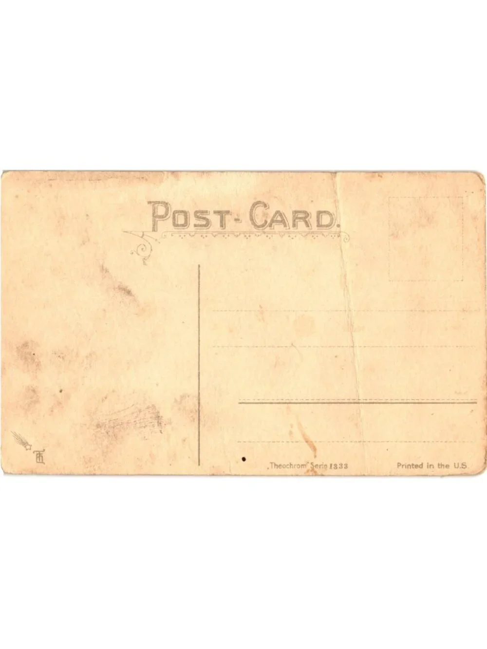 Everybody Is Doing It Early 1900s Postcard Theochrom Series 1333 Humor Theme